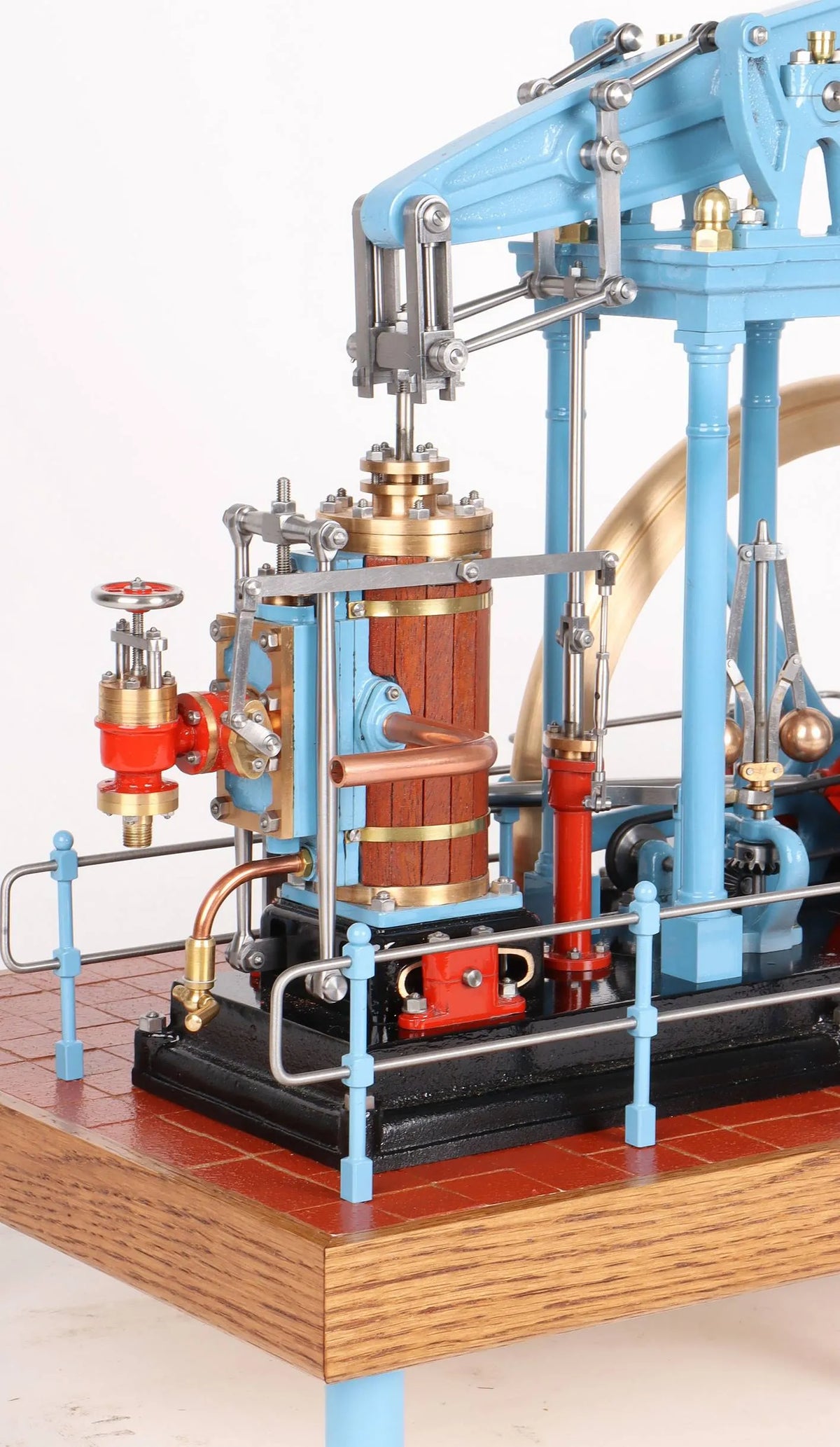 Four column 20hp non-condensing beam engine
