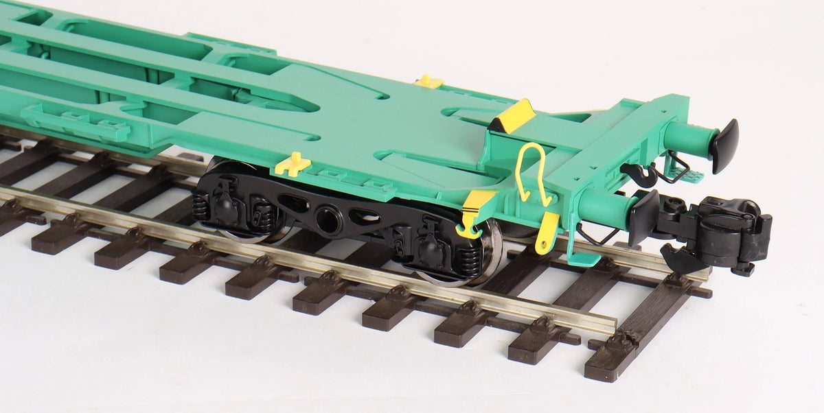 Pair of Gauge 1 Aristocraft container wagons and flat car
