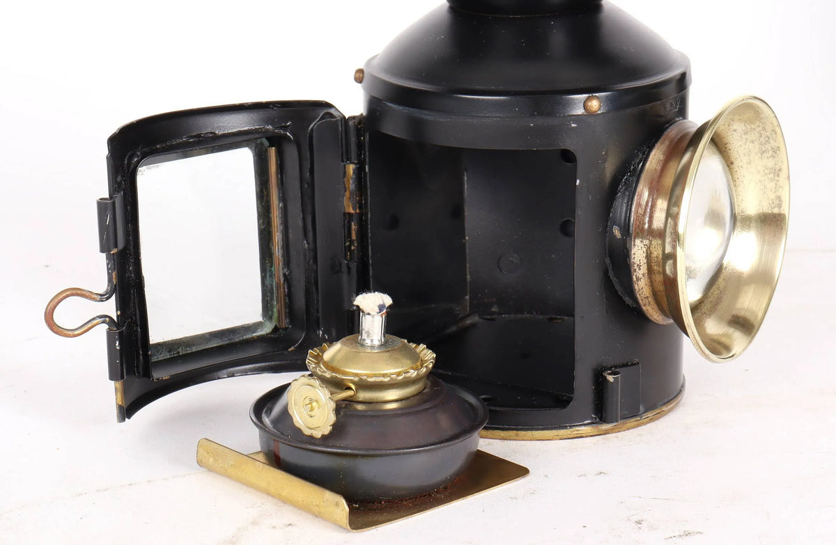 Set of three 4 inch scale traction engine lamps