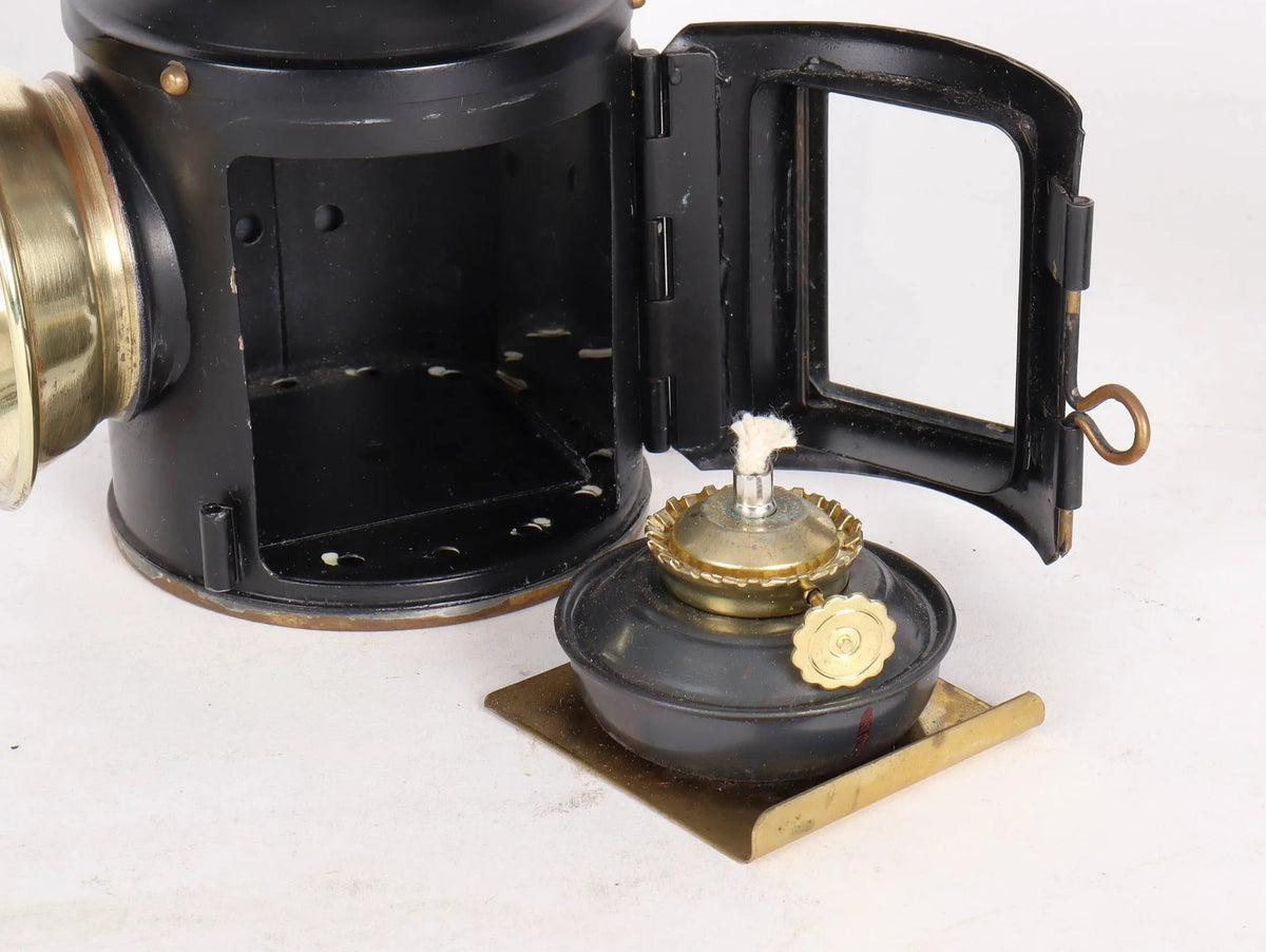 Set of three 4 inch scale traction engine lamps
