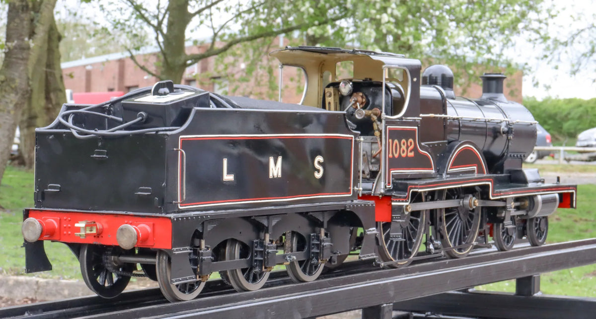 5 inch gauge LMS 4P 4-4-0 steam outline