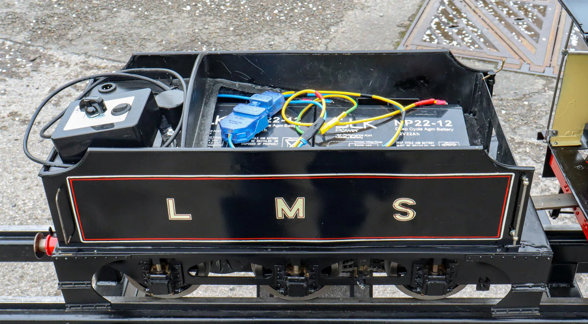 5 inch gauge LMS 4P 4-4-0 steam outline