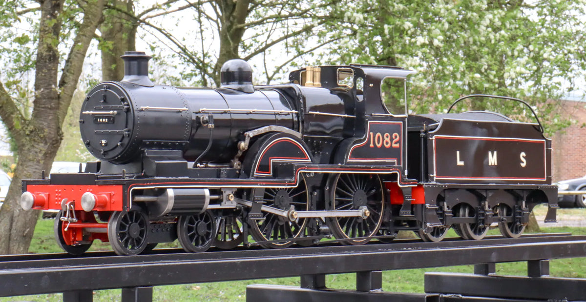 5 inch gauge LMS 4P 4-4-0 steam outline