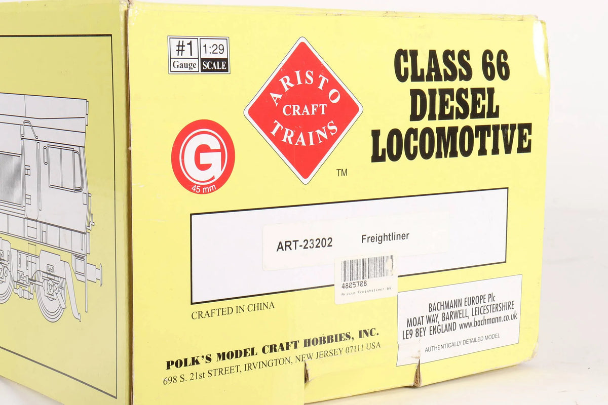 Gauge 1 Aristocraft EMD Class 66 diesel locomotive