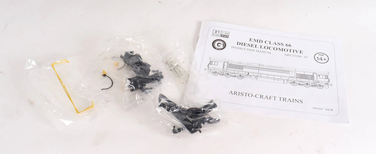 Gauge 1 Aristocraft EMD Class 66 diesel locomotive