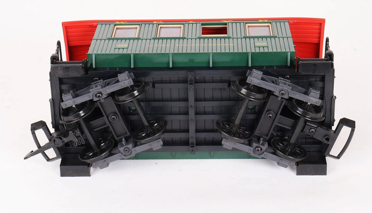 Rake of three gauge 1 WP&YR coaches
