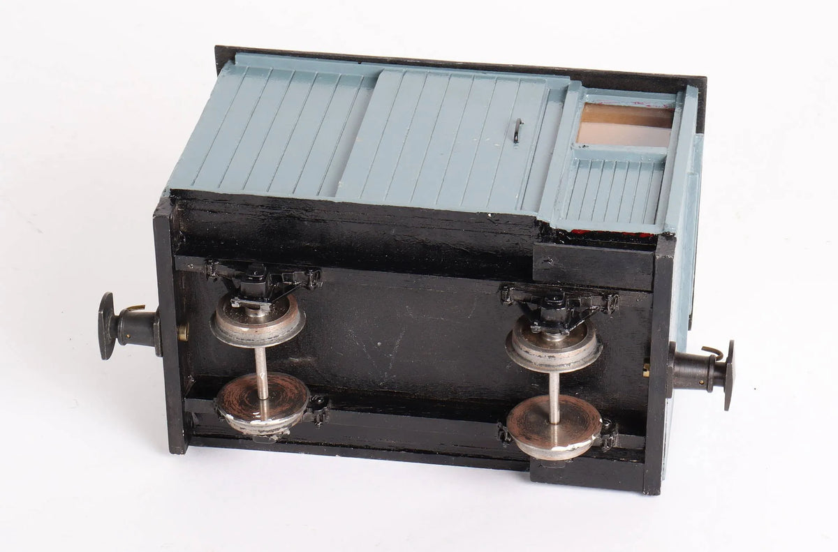 Two 32mm plank wagons & guards van