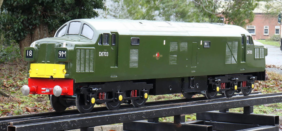 5 inch gauge Class 37 battery electric