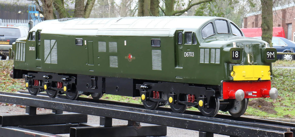 5 inch gauge Class 37 battery electric