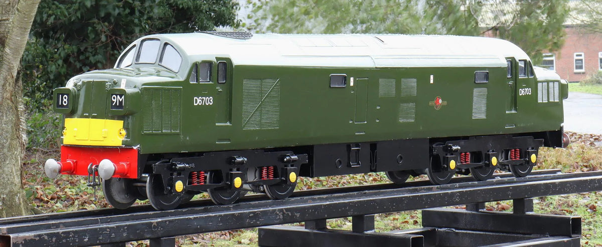 5 inch gauge Class 37 battery electric