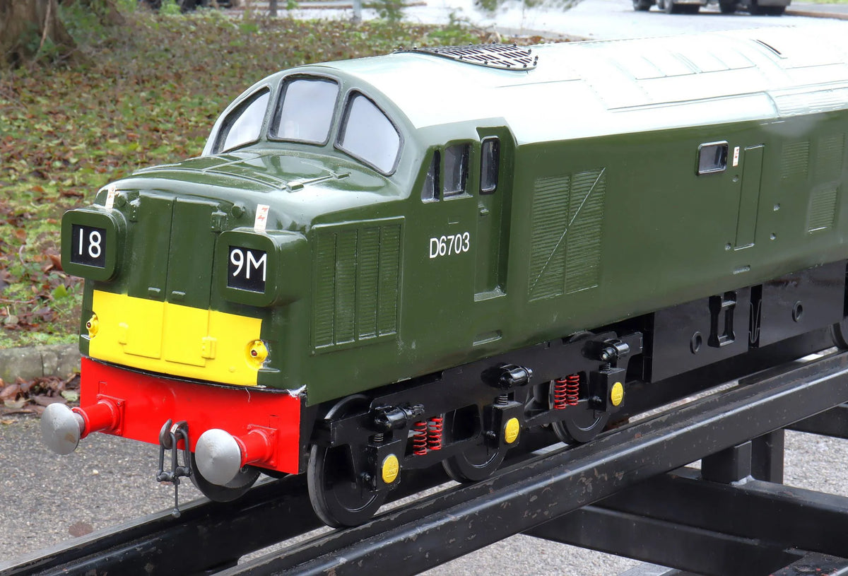 5 inch gauge Class 37 battery electric