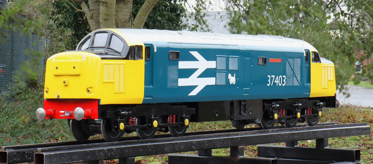 5 inch gauge Class 37 battery electric