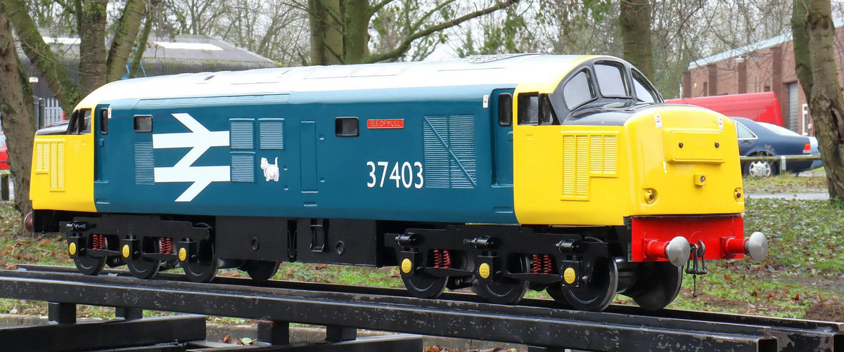 5 inch gauge Class 37 battery electric