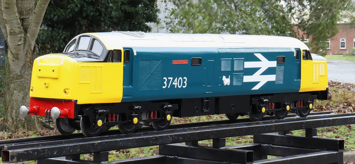 5 inch gauge Class 37 battery electric