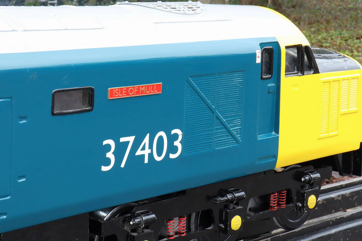 5 inch gauge Class 37 battery electric