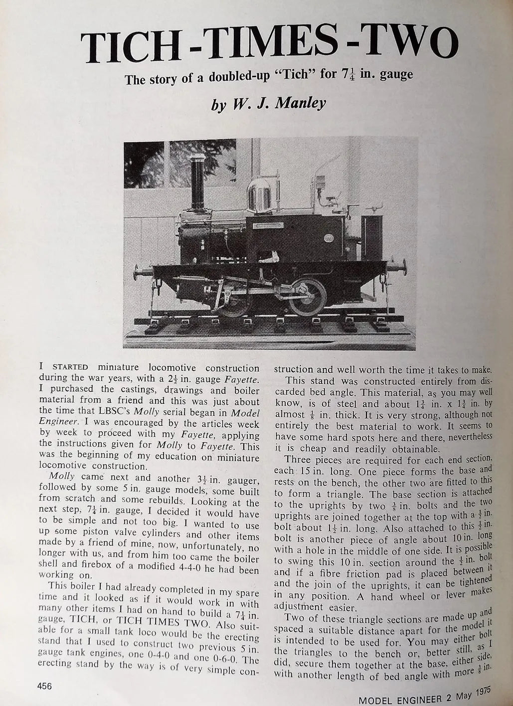 3 1/2 inch gauge LMS 0-6-0T