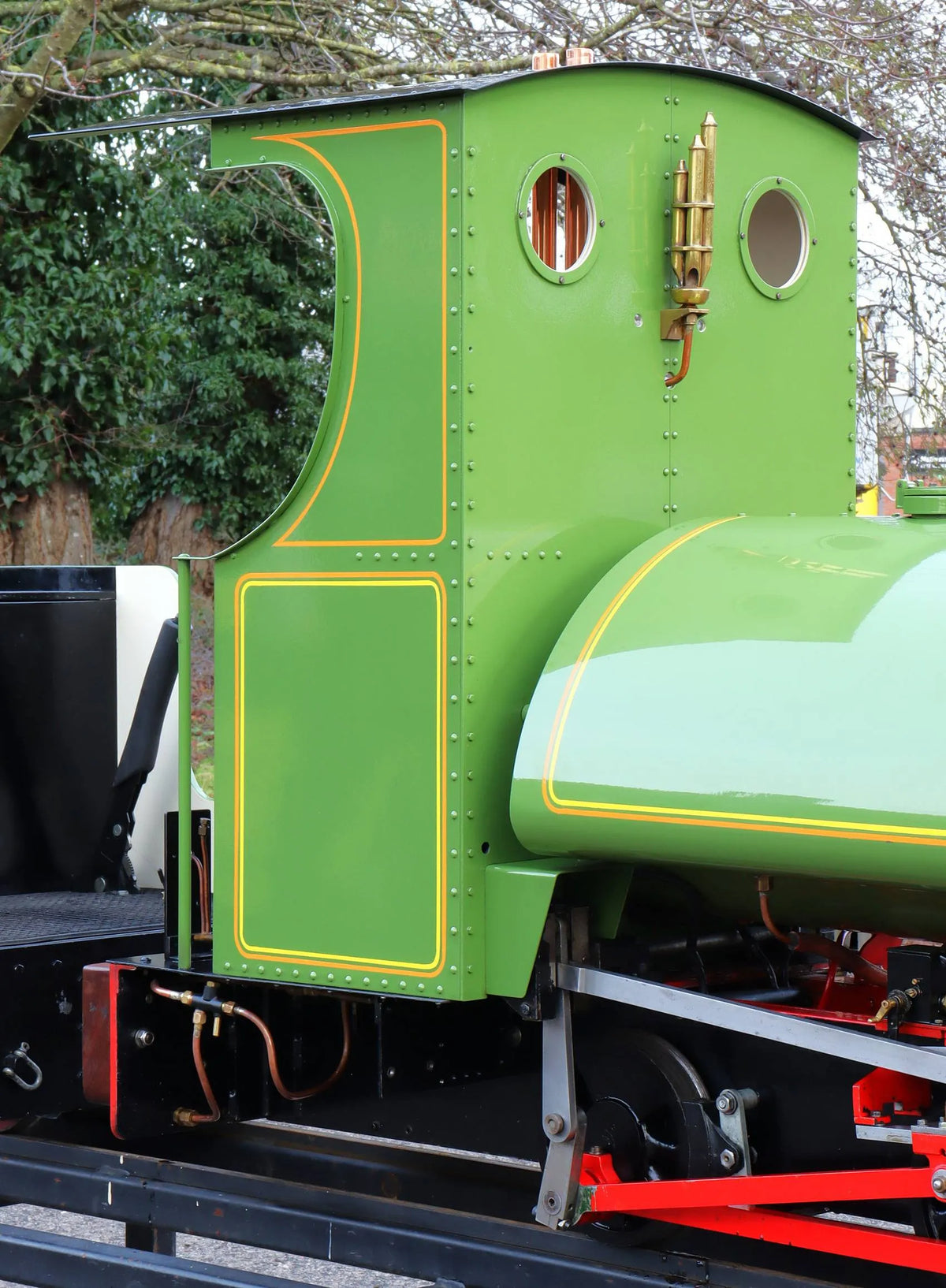 7 1/4 inch narrow gauge Bagnall 0-4-0ST