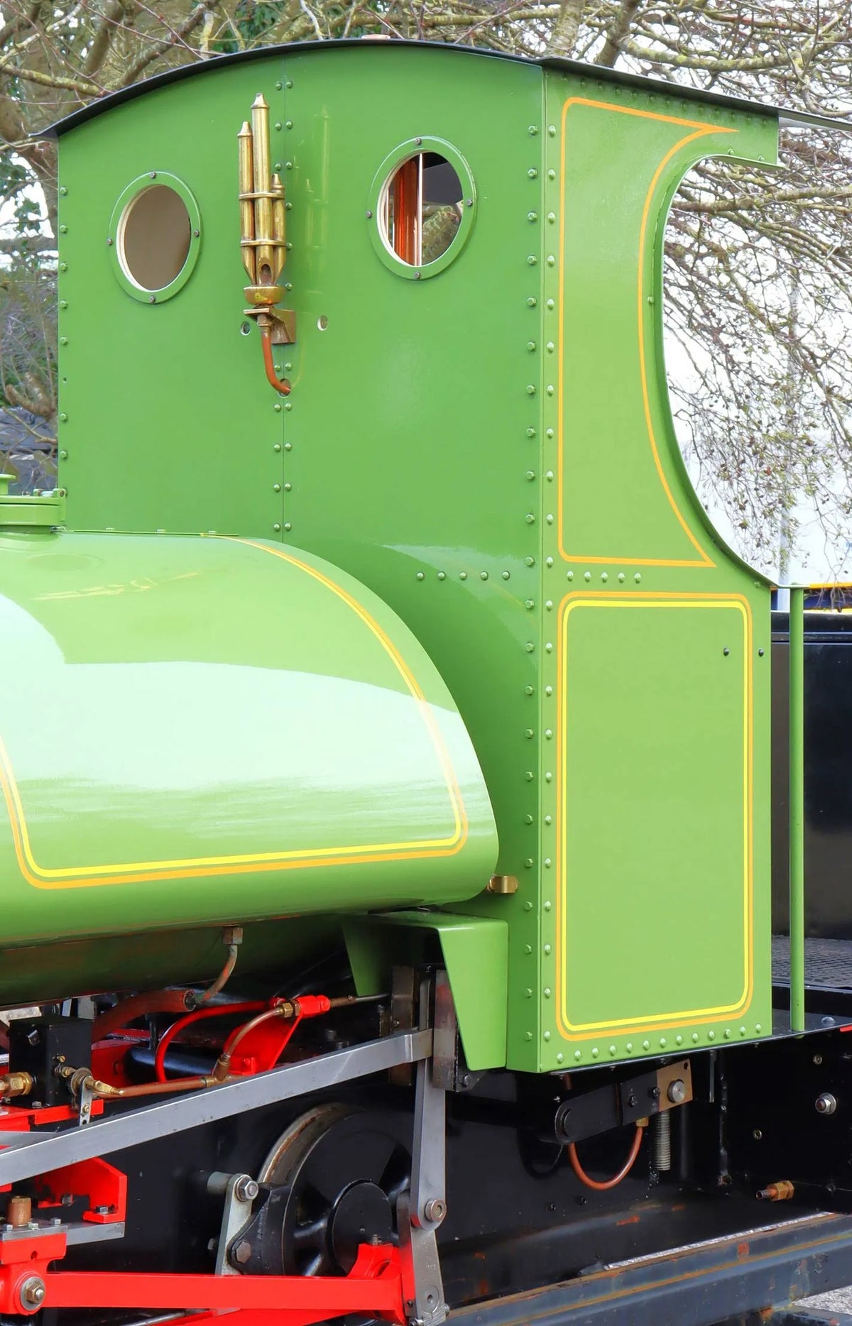 7 1/4 inch narrow gauge Bagnall 0-4-0ST