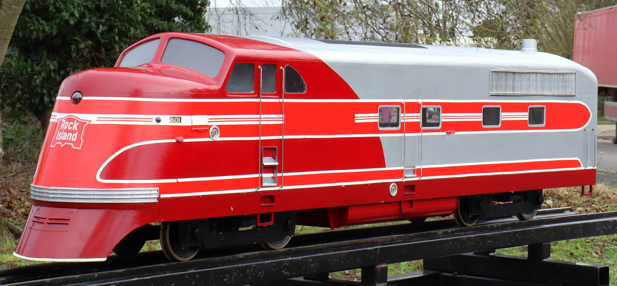 5 inch gauge Rock Island EMC TA battery electric