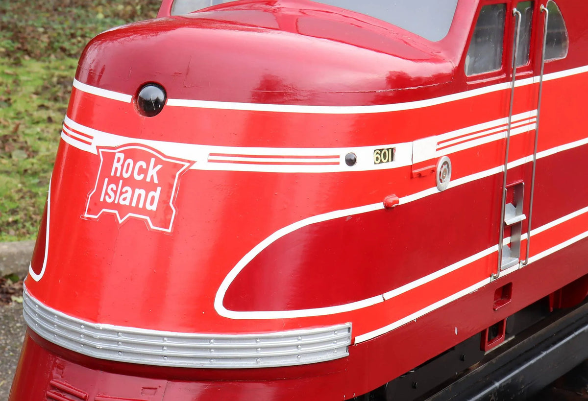5 inch gauge Rock Island EMC TA battery electric