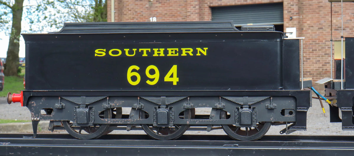 7 1/4 inch gauge steam outline LSWR 700 class 0-6-0