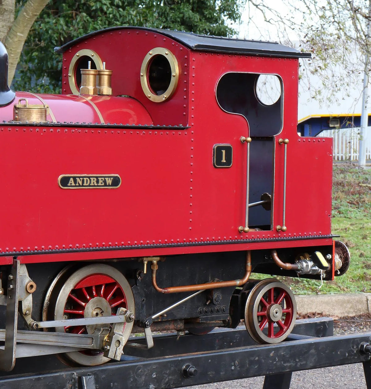 7 1/4 inch gauge "Hercules" 0-4-2T