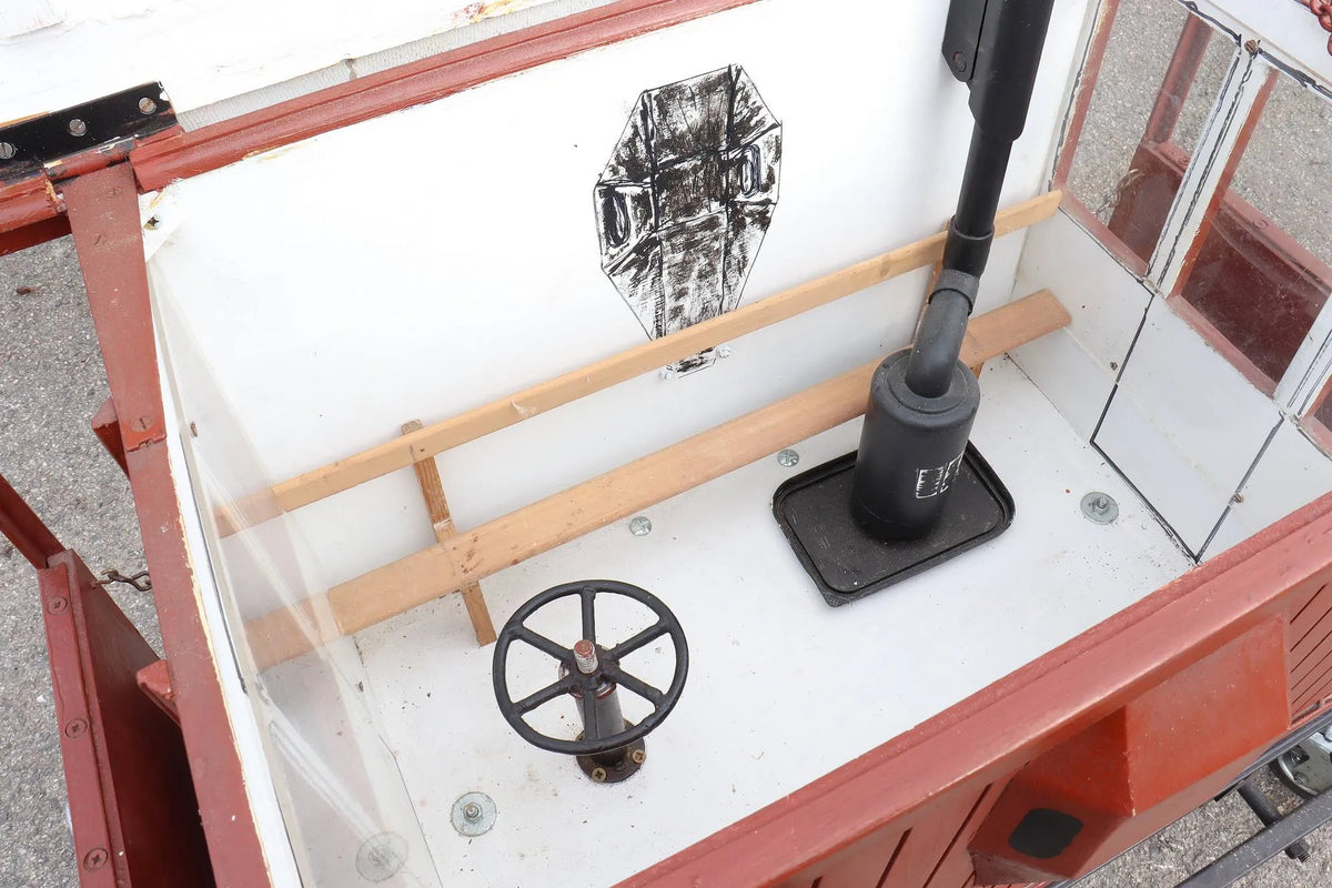 7 1/4 inch gauge brake van