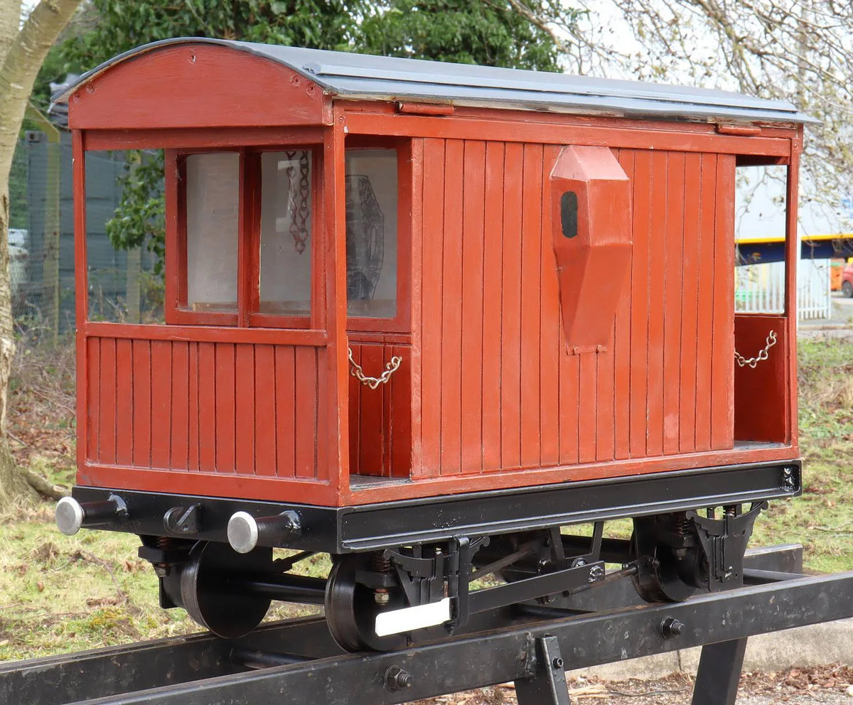 7 1/4 inch gauge brake van
