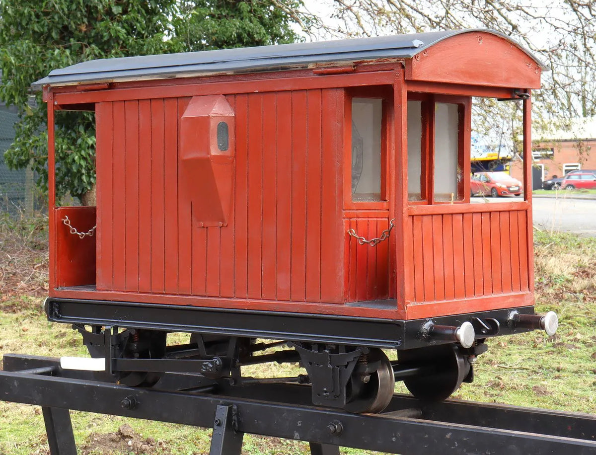 7 1/4 inch gauge brake van