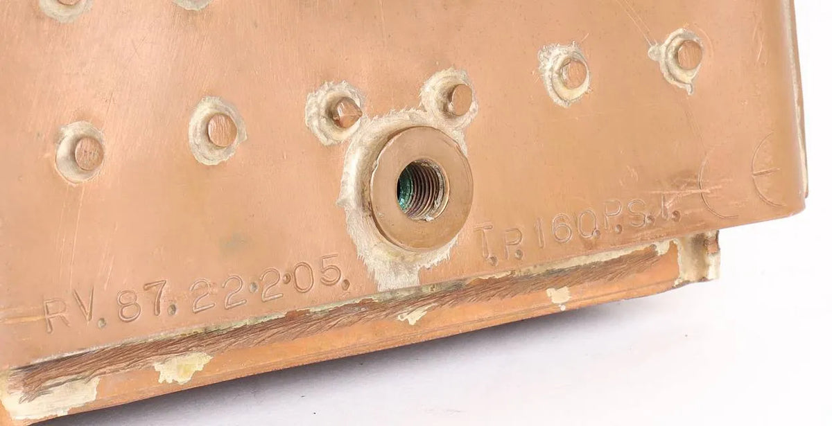 New CE-marked 3 1/2 inch gauge Hunslet boiler