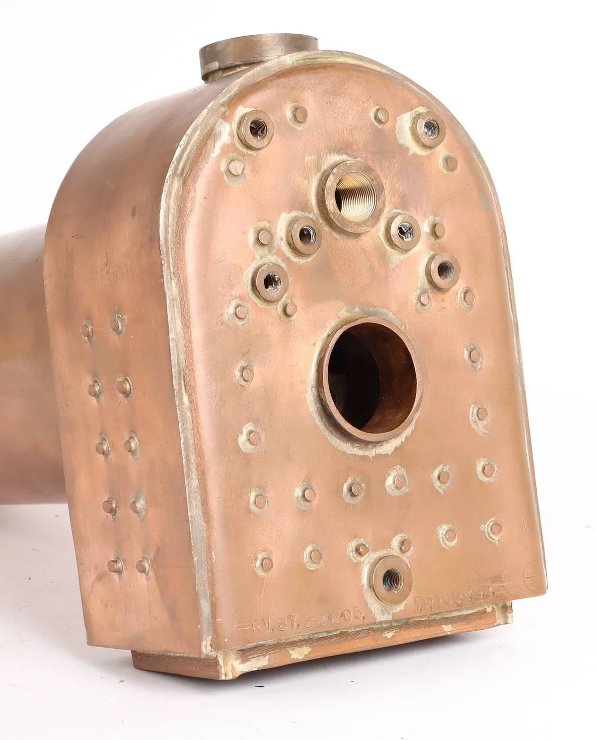 New CE-marked 3 1/2 inch gauge Hunslet boiler