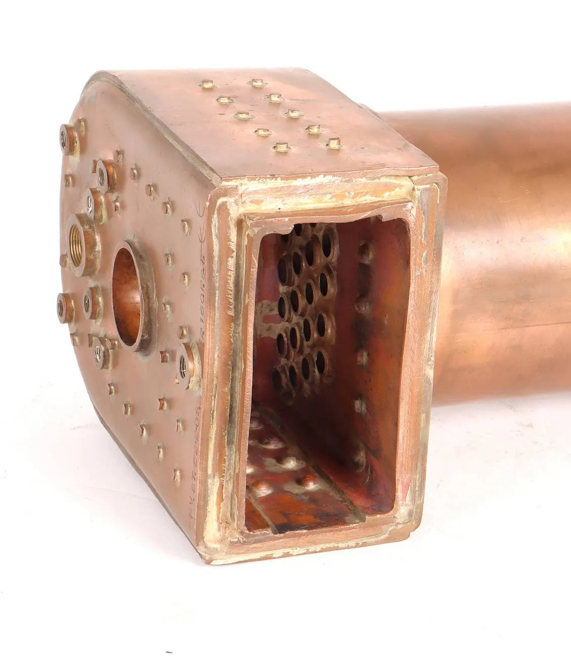 New CE-marked 3 1/2 inch gauge Hunslet boiler