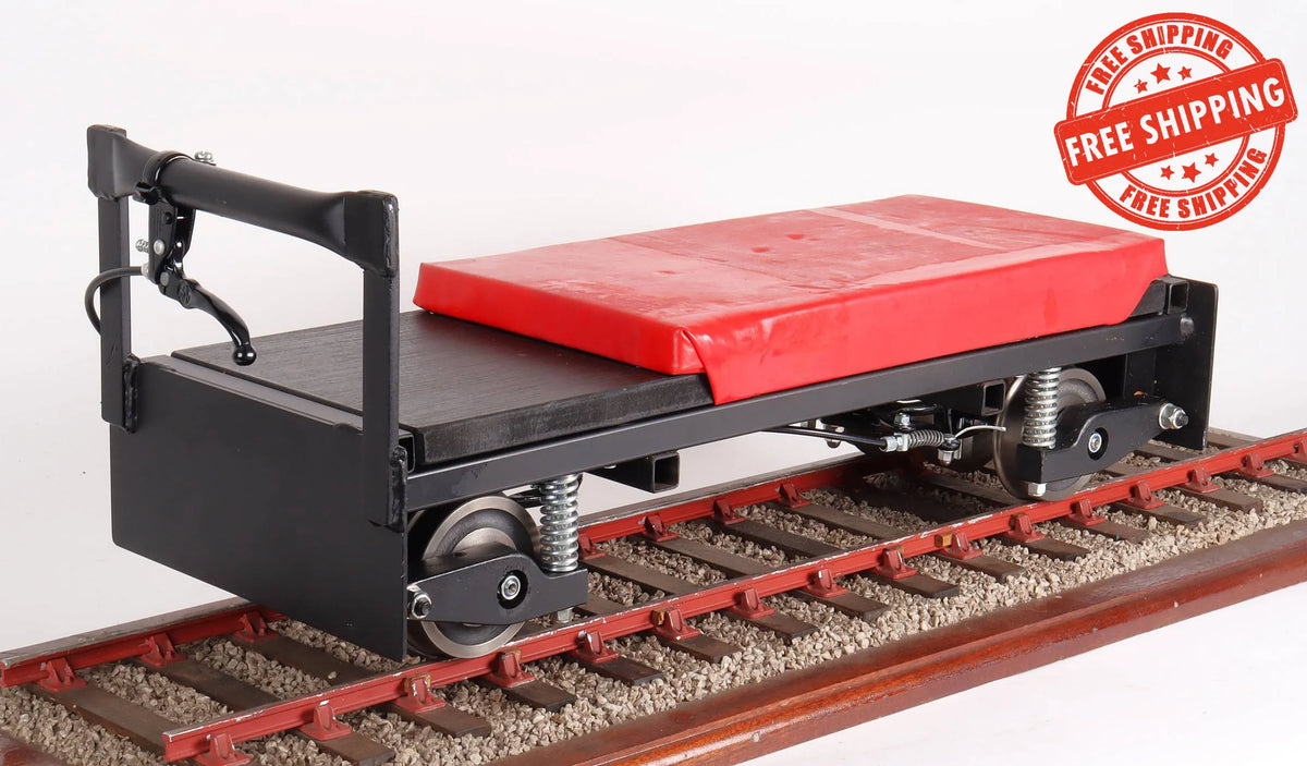 5 inch gauge raised level driving truck