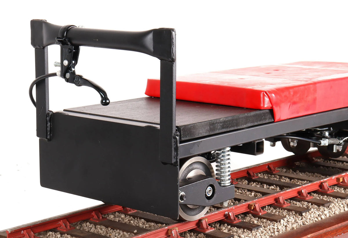 5 inch gauge raised level driving truck
