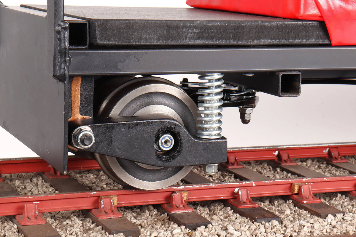 5 inch gauge raised level driving truck