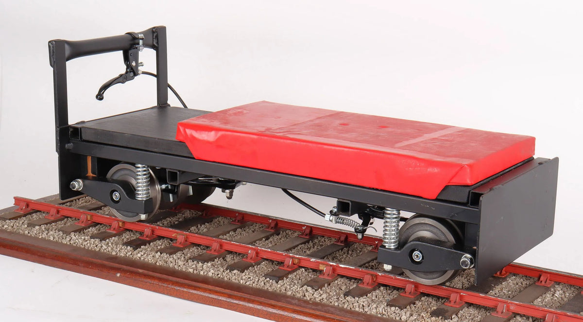 5 inch gauge raised level driving truck