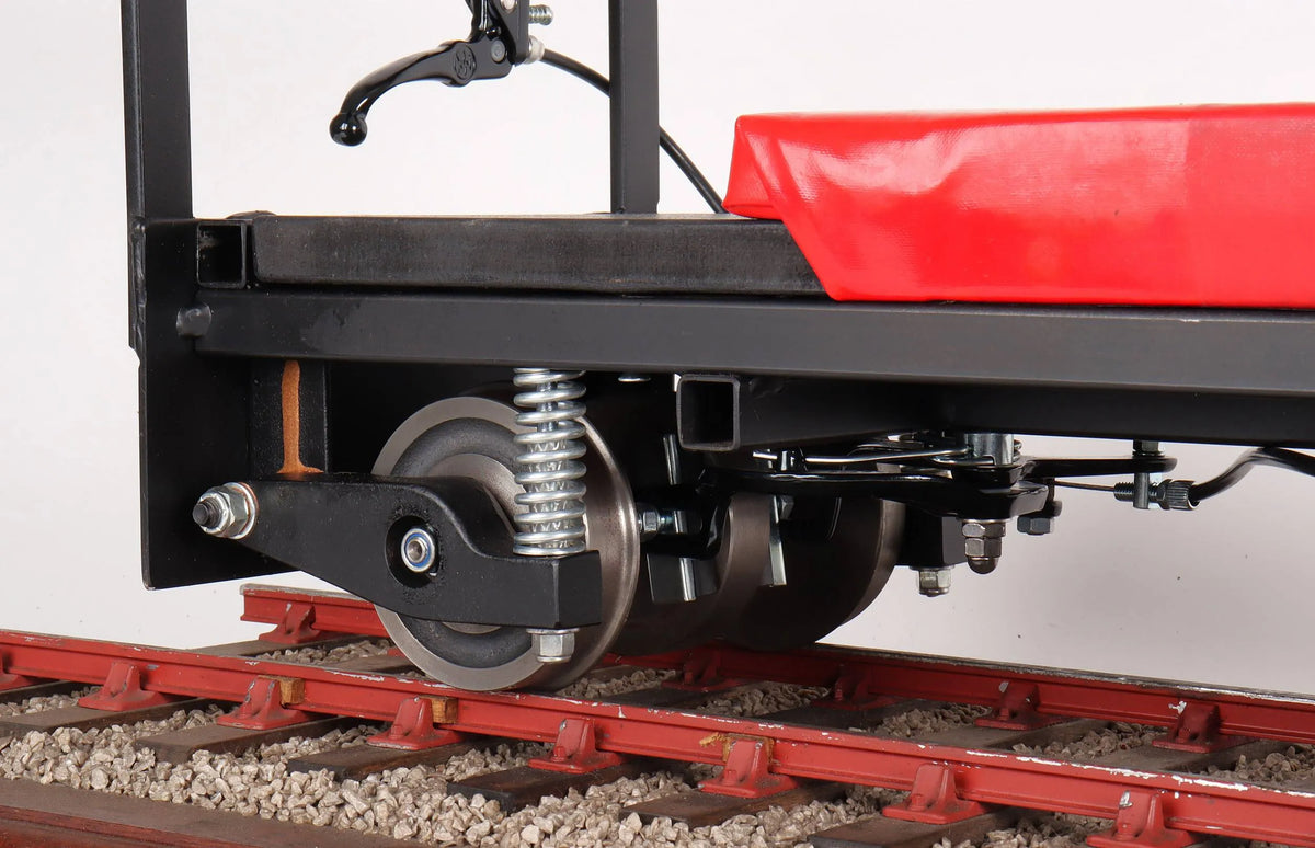 5 inch gauge raised level driving truck