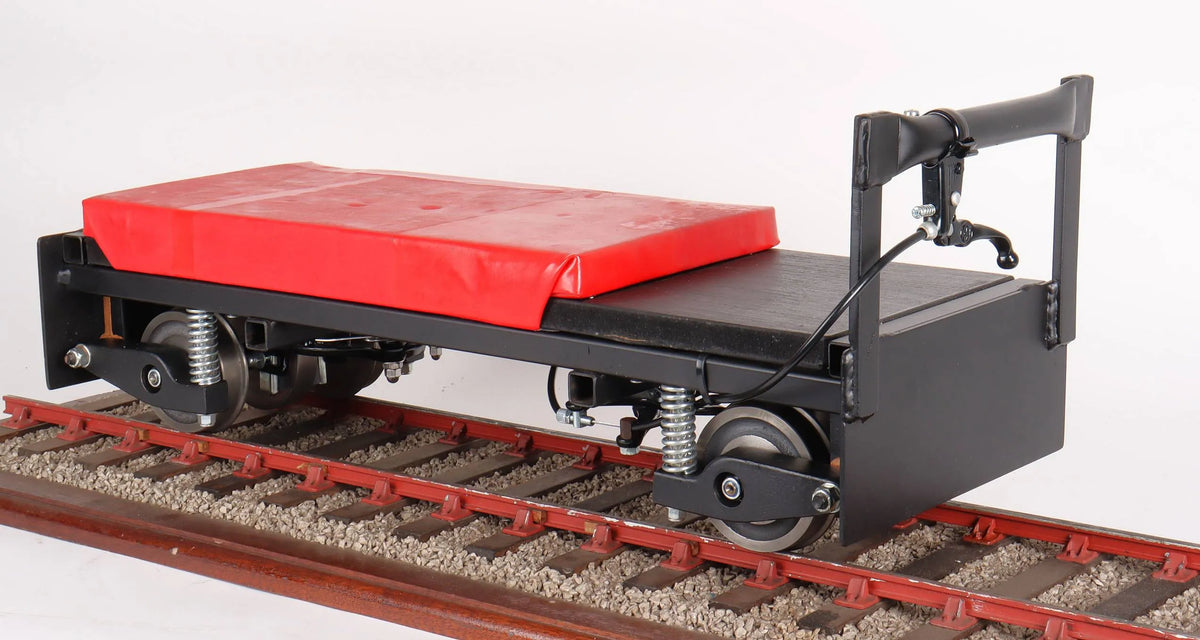 5 inch gauge raised level driving truck