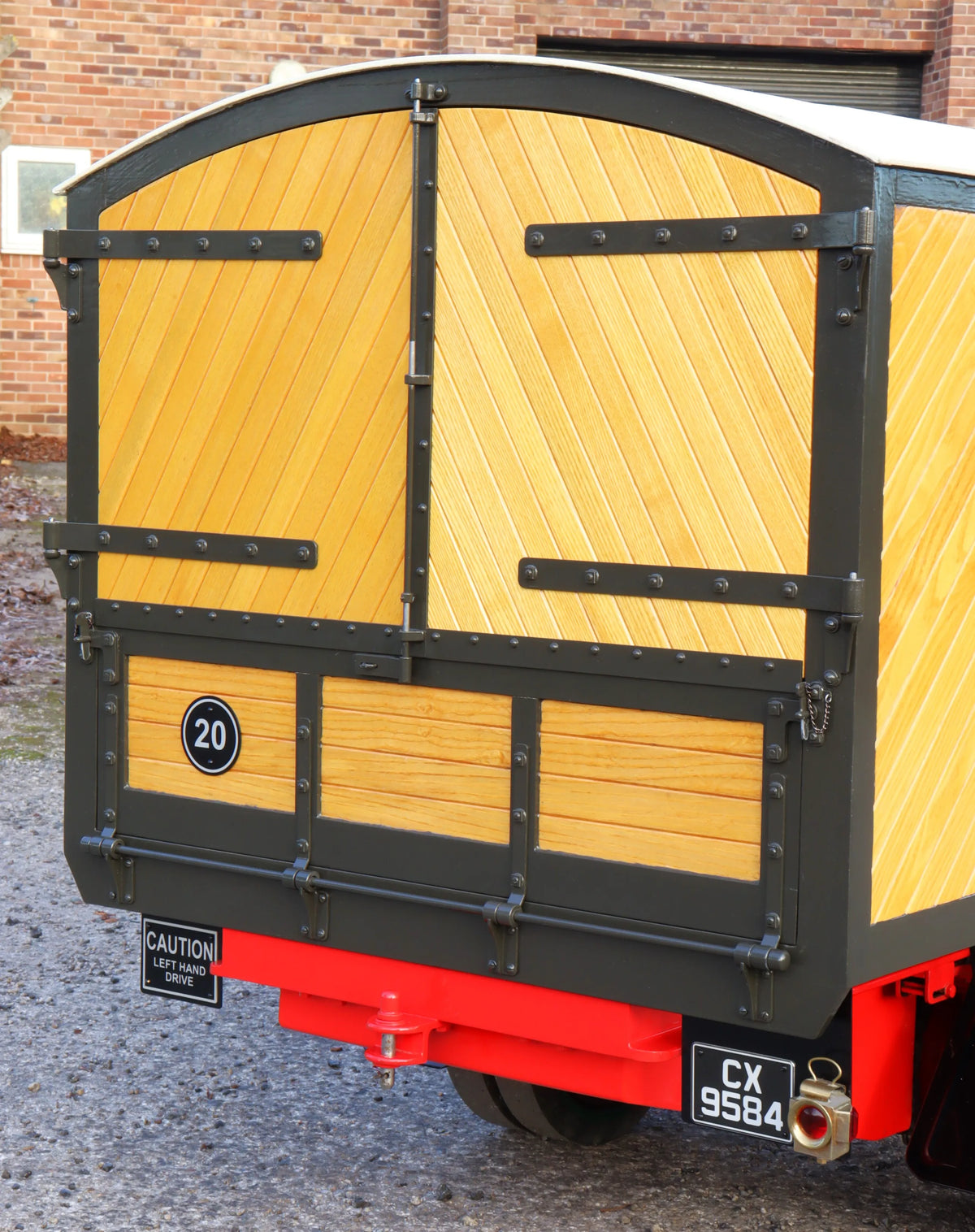3 inch scale Foden J-type wagon