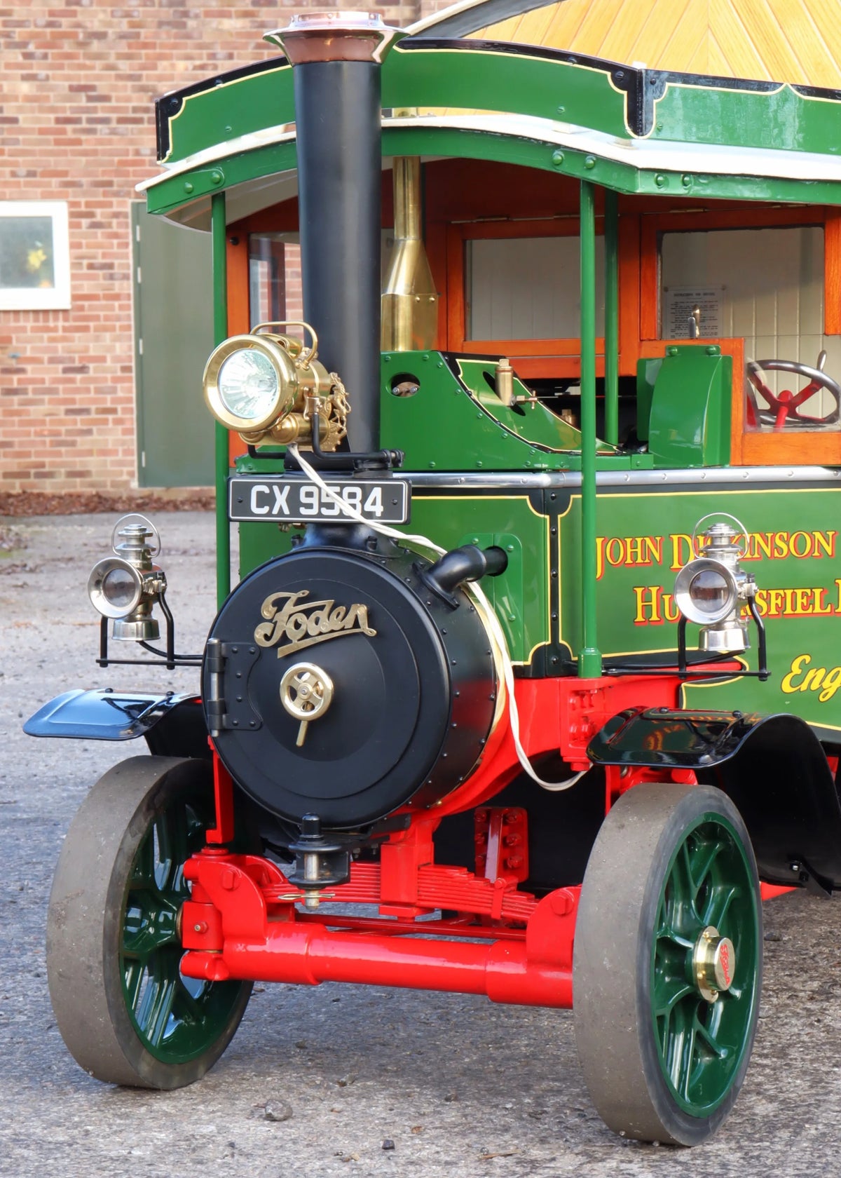 3 inch scale Foden J-type wagon