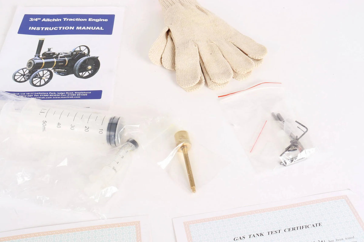 3/4 inch scale Allchin agricultural engine