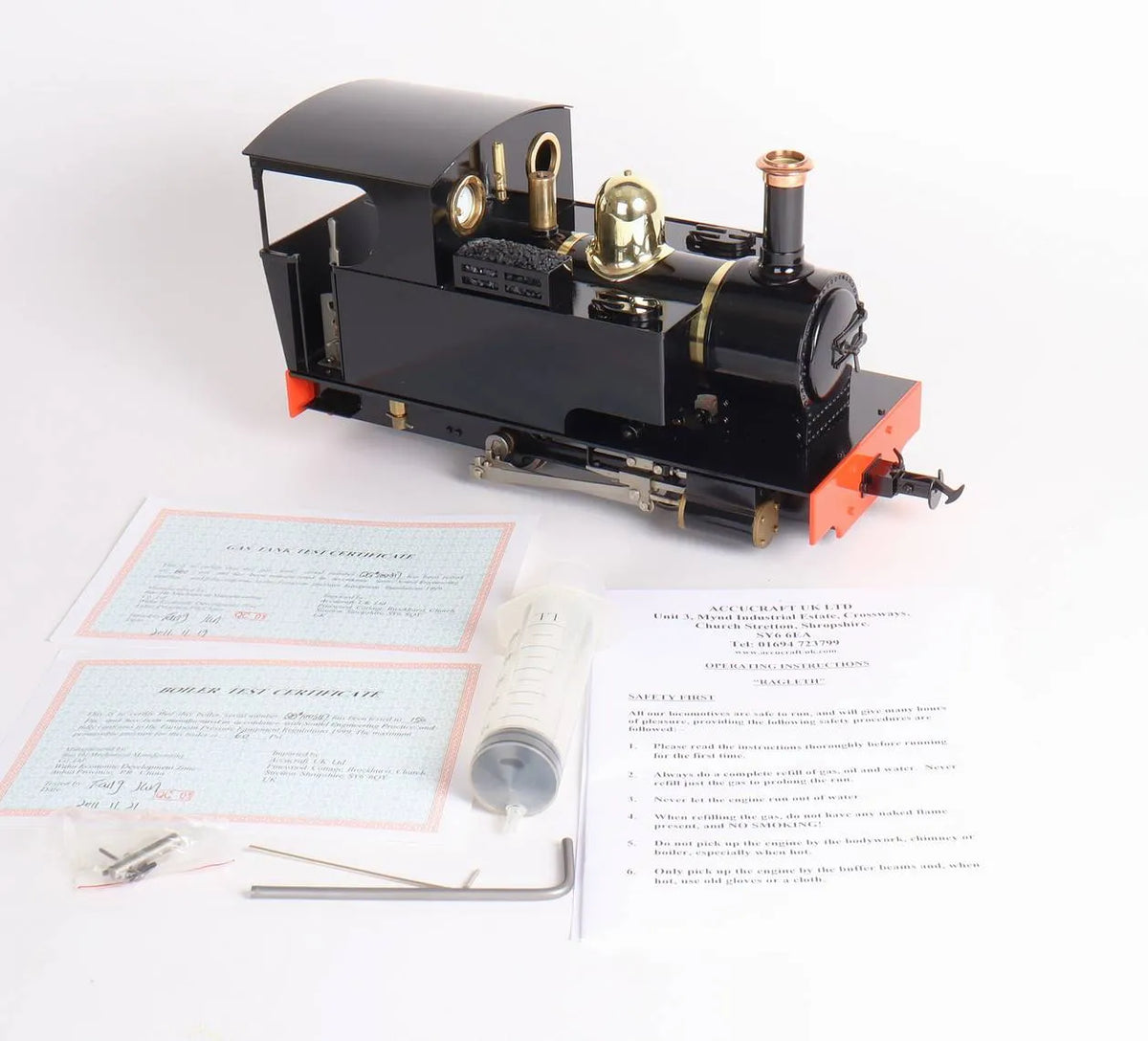 32mm/45mm gauge Accucraft "Ragleth"