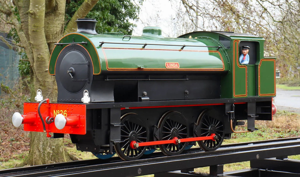 5 inch gauge steam outline Hunslet Austerity 0-6-0T