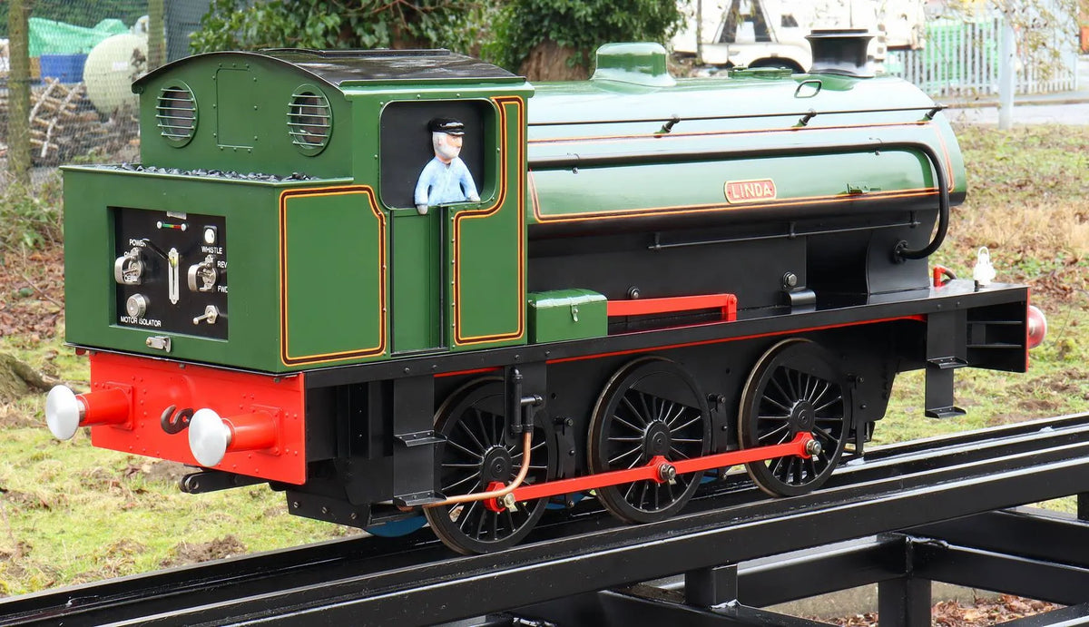 5 inch gauge steam outline Hunslet Austerity 0-6-0T