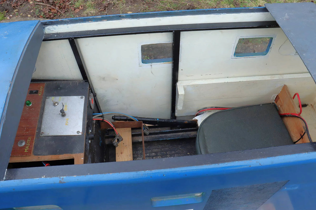 7 1/4 inch gauge ride-in battery electric