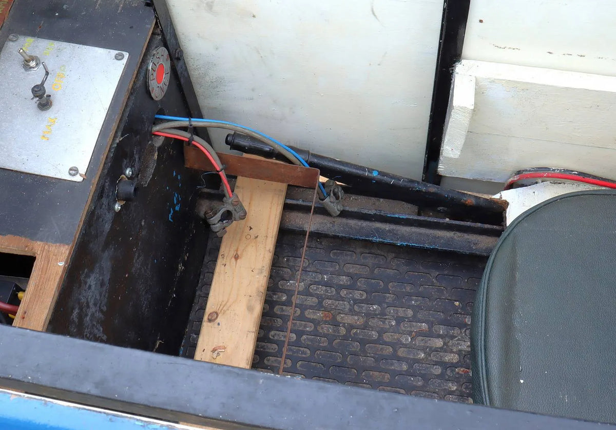 7 1/4 inch gauge ride-in battery electric