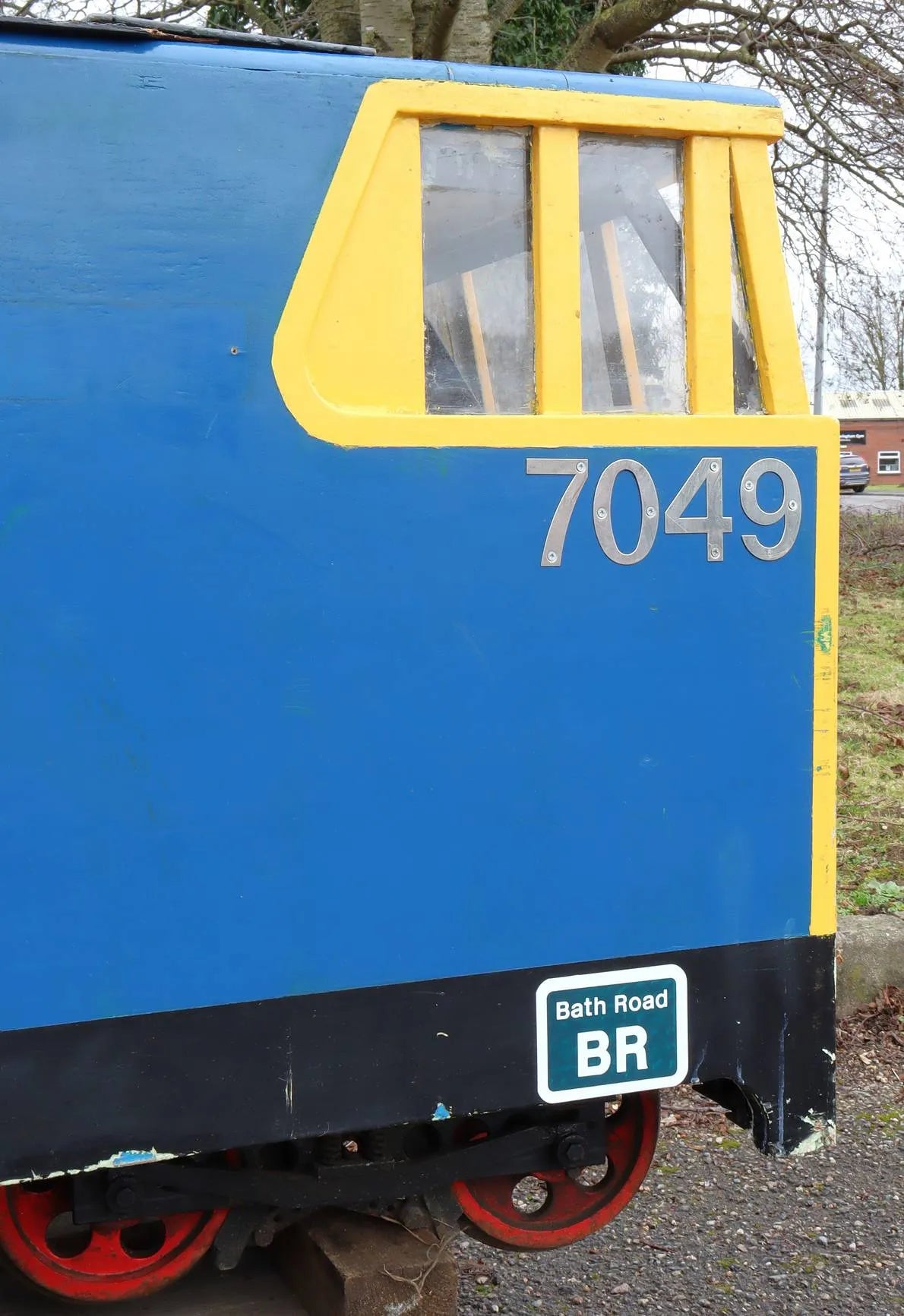 7 1/4 inch gauge ride-in battery electric