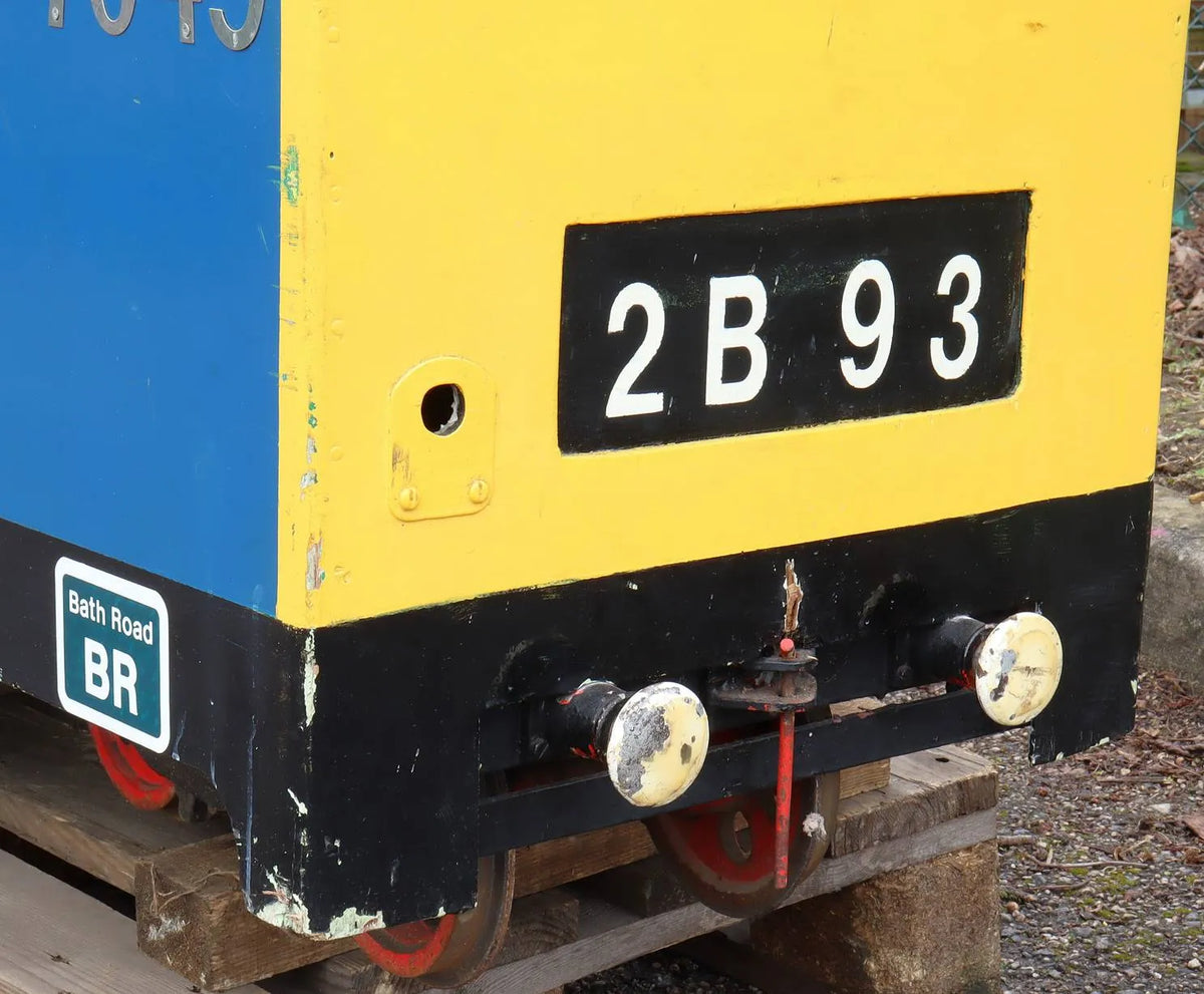 7 1/4 inch gauge ride-in battery electric