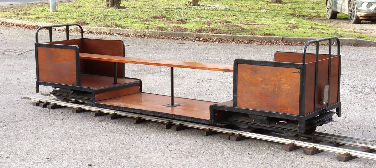 7 1/4 inch gauge air braked bogie coach