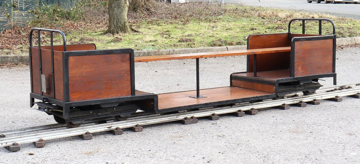 7 1/4 inch gauge air braked bogie coach